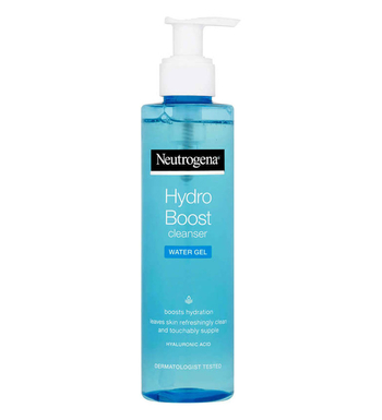 ژل شست و شوی صورت نوتروژینا مدل Hydro Boost مناسب انوع پوست حجم 200 میلی لیتر